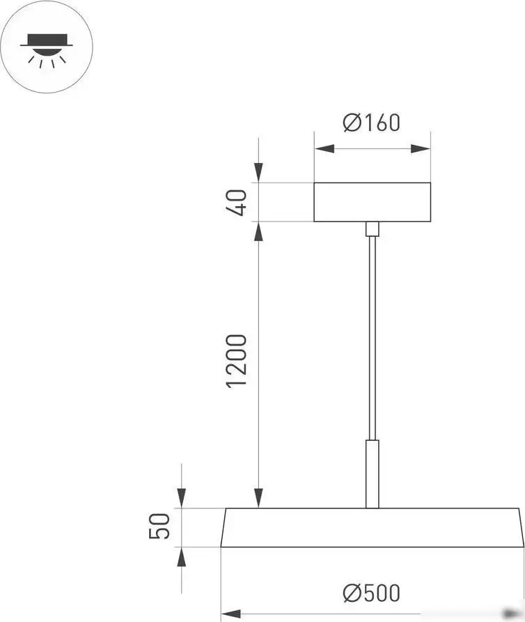 Подвесная люстра Arlight SP-Elegant-R500-37W Warm3000 033925(1) – фото товара