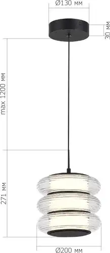 Подвесная люстра ST Luce SL6239.403.03 – изображение в каталоге