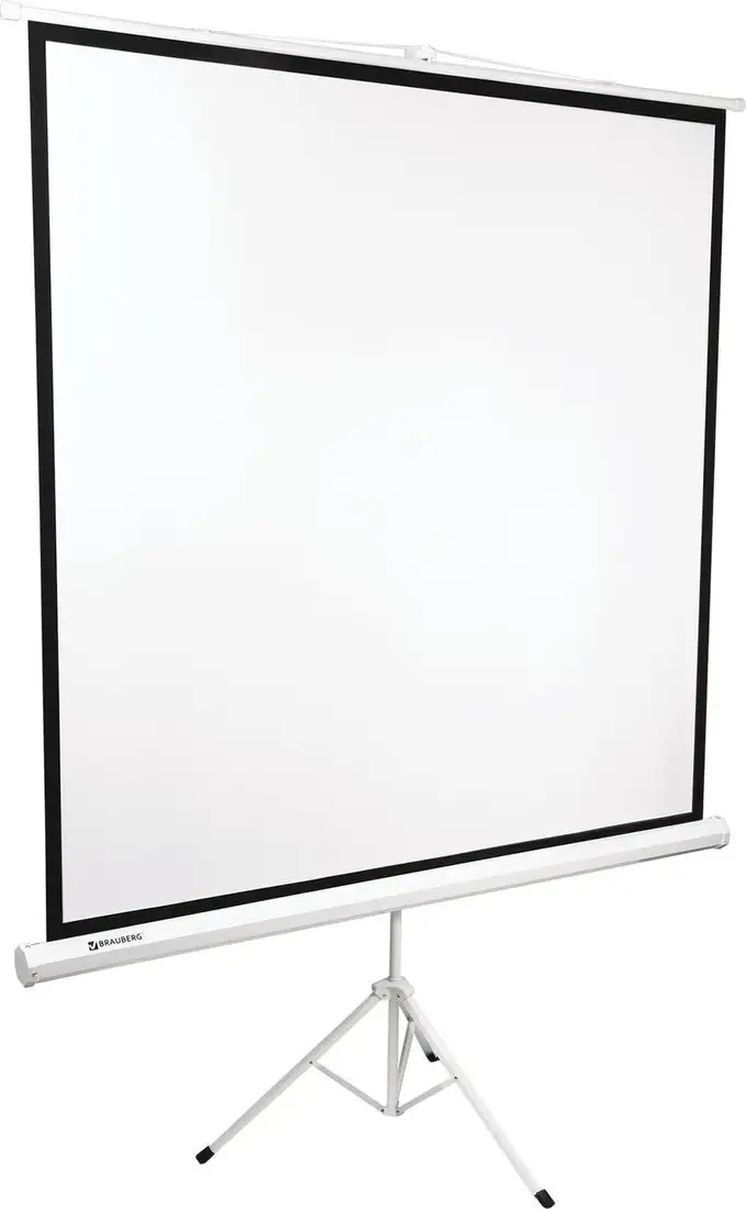 Проекционный экран BRAUBERG Tripod 1:1 (150x150) 236729 – фото товара