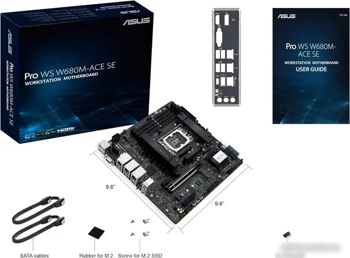 Материнская плата ASUS Pro WS W680M-ACE SE – фото товара