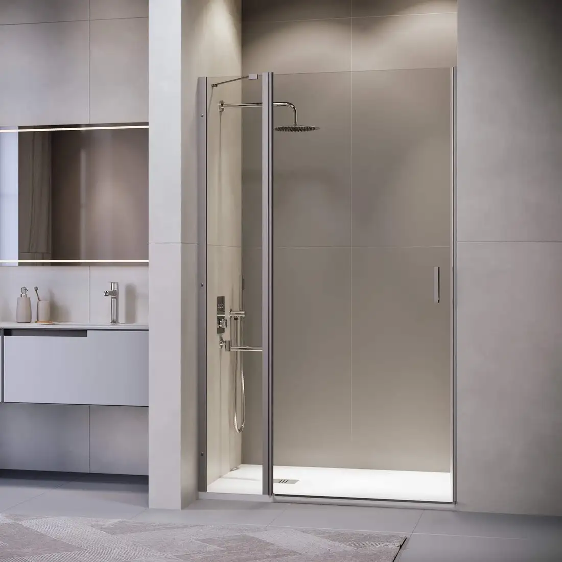 Душевая дверь RGW LE-004Gr 351200410-110 - фото товара