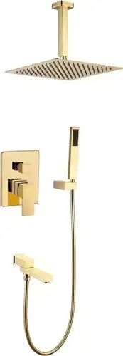 Душевая система Grocenberg GB5089GO-2 (золото глянец) - изображение в каталоге