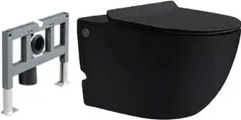 Унитаз подвесной SantiLine SL-5031MB