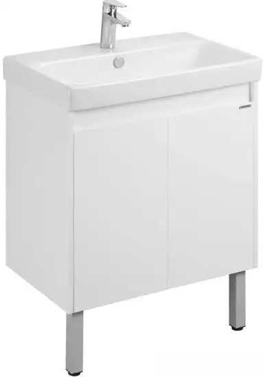 Акватон Тумба под умывальник Сканди Doors 70 1A278901SD010 (белый) – фото товара