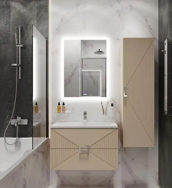 Grossman Шкаф-пенал для ванной Луксор 35 303551 – фото товара