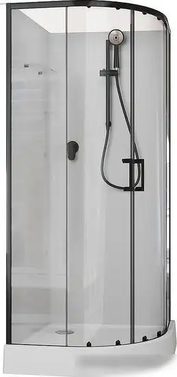 Душевая кабина Aquanet Passion Evo R 100 (черный) - фото товара