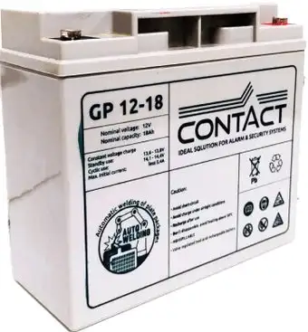 Аккумулятор для ИБП Contact AGM 12-18 GP – изображение в каталоге