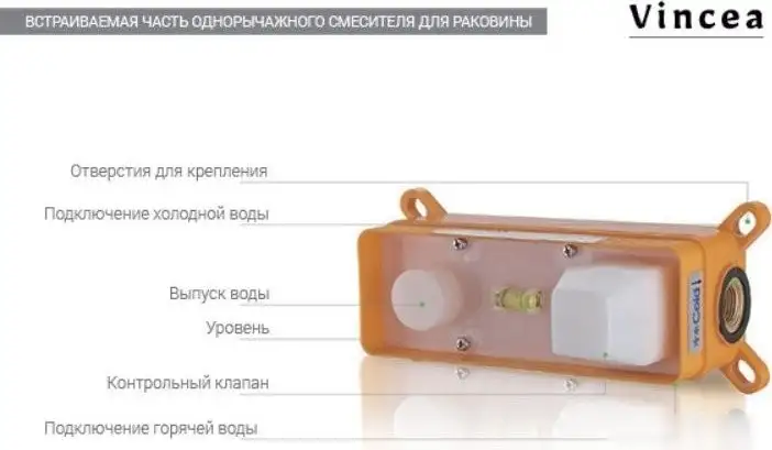 Смеситель Vincea Desire VBFW-1D1BG - фото товара