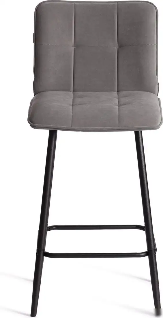 Стул TetChair Bari Полубарный (велюр, серый)