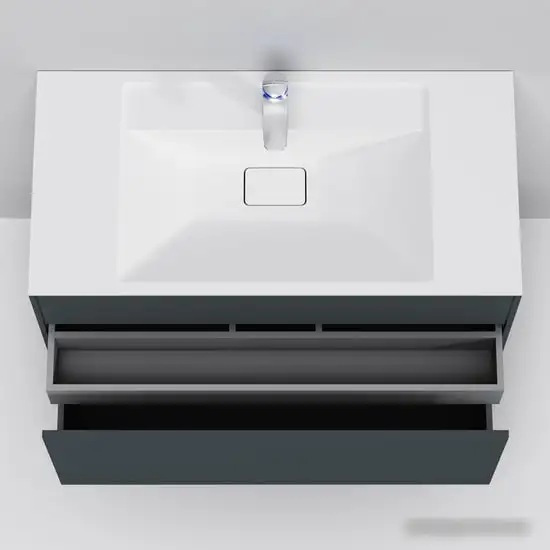 AM.PM Тумба под умывальник Inspire 2.0 100 M50AFHX1003GM (графит) – фото товара