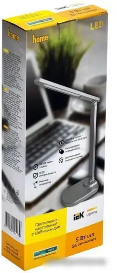 Настольная лампа IEK LDNL0-2028-1-UV-05-K27 – фото товара