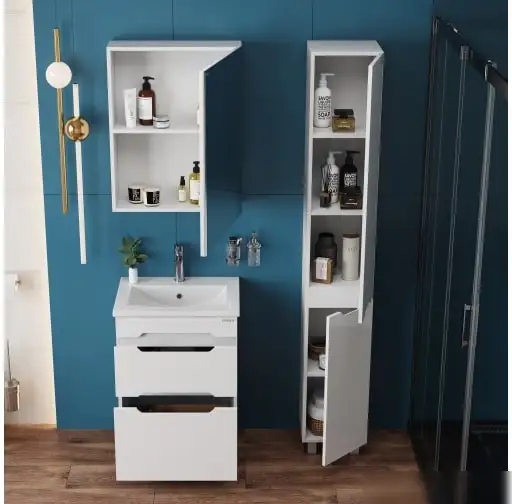 Onika Шкаф-пенал Айленд 30 403081 (белый) – фото товара