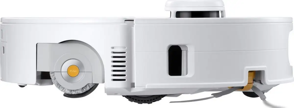 Робот-пылесос Roborock Qrevo Curv 2 Flow (евровилка, с русской озвучкой, белый) - фото товара