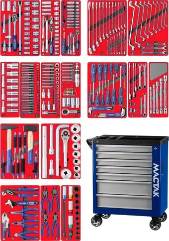 Универсальный набор инструментов Мастак 50-07323B (323 предмета) – изображение в каталоге
