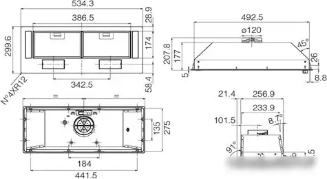 Кухонная вытяжка Jetair Viera Lux GR/A/52 PRF0174878 - фото товара