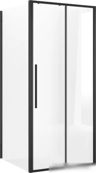 Душевой уголок Niagara 110x90x195 NG-84-11AB-A90B-34 (черный матовый/прозрачное стекло) - предпросмотр изображения Душевой уголок Niagara 110x90x195 NG-84-11AB-A90B-34 (черный матовый/прозрачное стекло) - изображение в каталоге