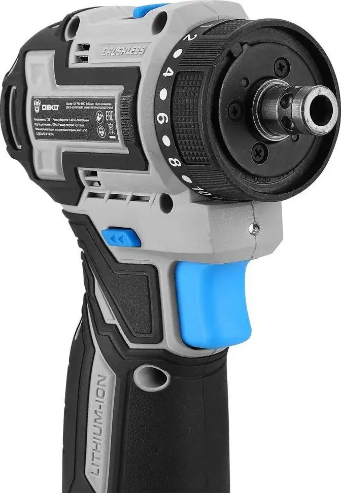 Дрель-шуруповерт Deko Loner 12V PRO 085-1121 (с 1-им АКБ) – фото товара