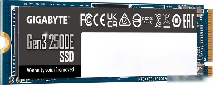 SSD Gigabyte Gen3 2500E 2TB G325E2TB – фото товара