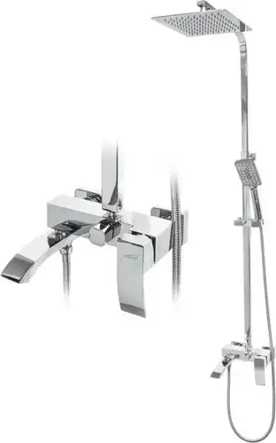 Душевая система Hansberge H5077 (хром) - изображение в каталоге