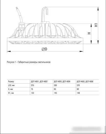 Светильник IEK LDSP0-4006-200-65-K23 – фото товара