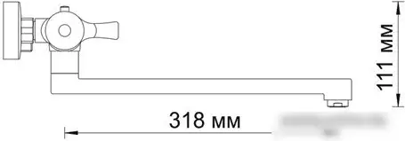 Смеситель Wasserkraft Berkel 4802L - фото товара