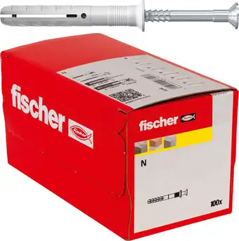 Дюбель-гвоздь Fischer N 6 x 60/30 S 48791 (100 шт) – изображение в каталоге