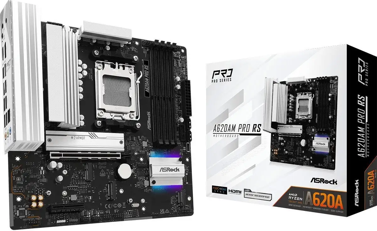 Материнская плата ASRock A620AM Pro RS – фото товара