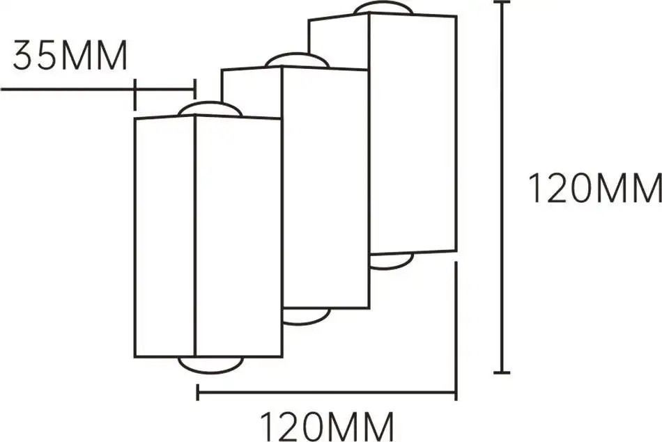 Уличный накладной светильник ESCADA 30005W/01LED (черный) – фото товара