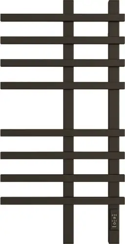 Полотенцесушитель Двин LX plaza neo 80/40 (черный матовый) - изображение в каталоге