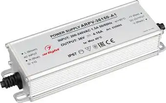 Блок питания Arlight ARPV-36150-A1 035965 – изображение в каталоге