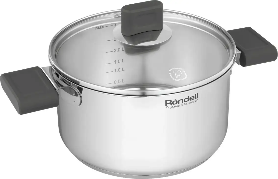 Набор кастрюль Rondell Quadro (3.1л+5.1л)