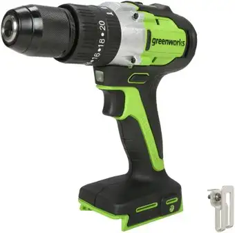 Ударная дрель-шуруповерт Greenworks GD24DD60 3704107CUB (без АКБ) – изображение в каталоге