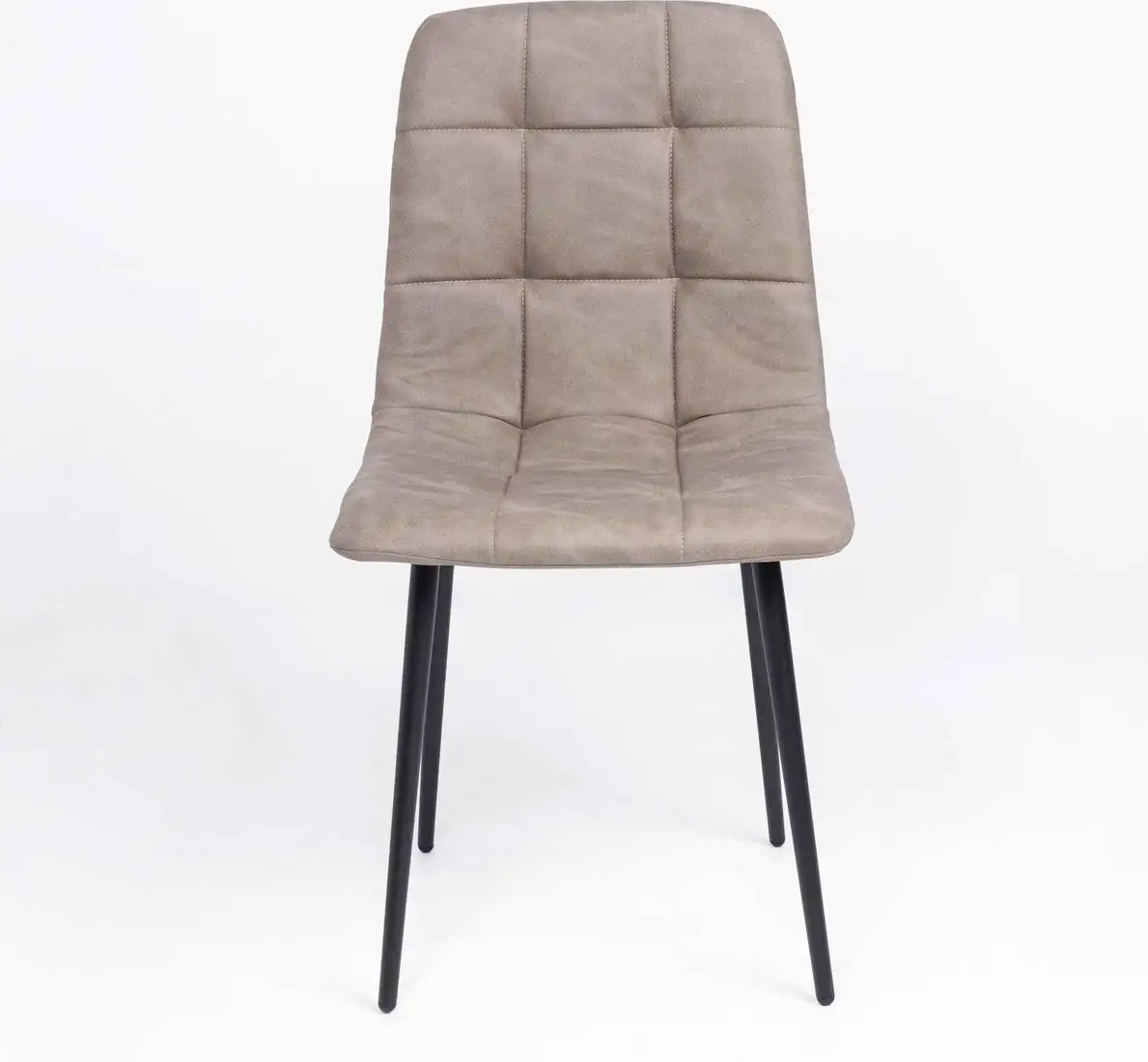 Стул Алвест AV 406-N (песочная замша Kiprus 03/черный)