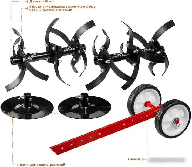 Мотокультиватор Зубр МКТ-200 – фото товара