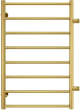 Полотенцесушитель TERMINUS Аврора П8 500x800 (золото,с боковым подключением 500) - изображение в каталоге