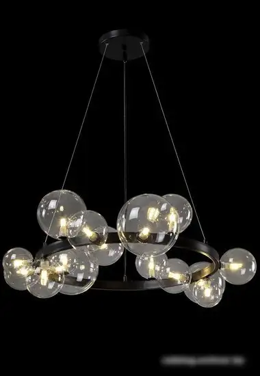 Подвесная люстра Crystal Lux AGATA SP15 V2 BLACK – фото товара