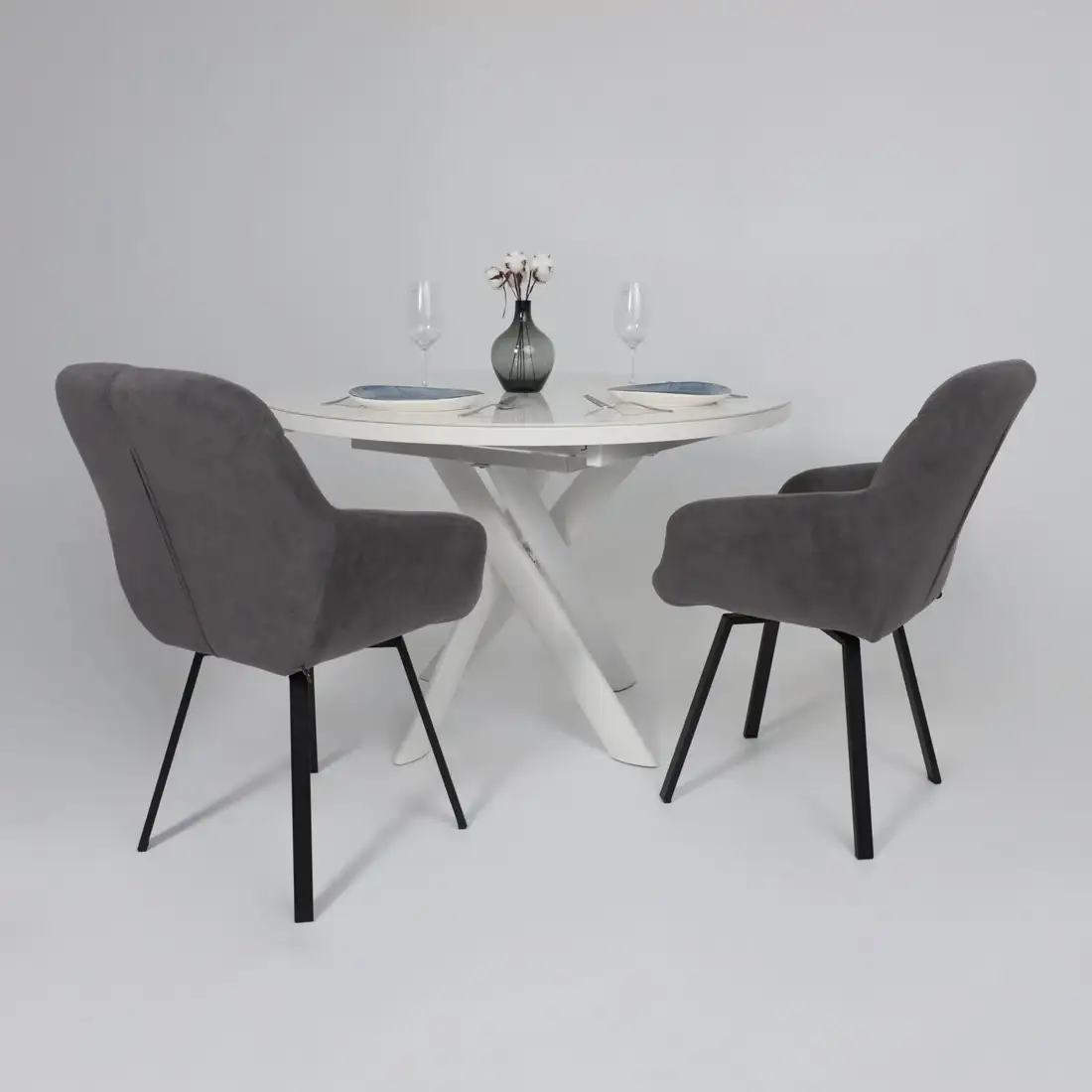 Стул Мамадома Romeo smile 360 (b28 Antracite Lux/черный) – фото товара