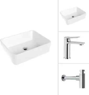 Умывальник Lauter 21675 + Silk 21CK572С с сифоном 21635CH (хром) - изображение в каталоге