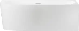 Ванна Wellsee Belle Spa 2.0 170x75 235806001 (пристенная ванна (правая) белый глянец, экран, каркас, сифон-автомат хром) - изображение в каталоге