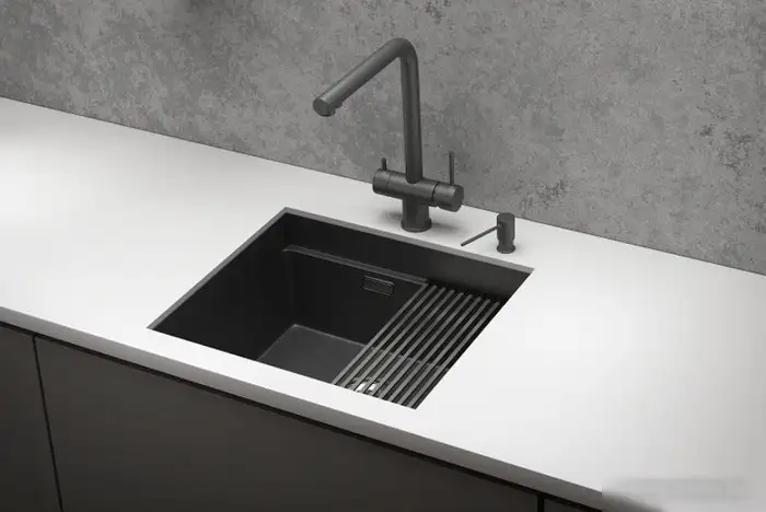 Кухонная мойка Granula KS-5045U (черный матовый) - фото товара