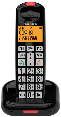 Радиотелефон TeXet TX-D7855A (черный)