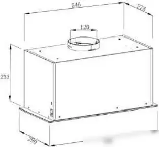 Кухонная вытяжка ZorG Neo 1030 60 S (черный) - фото товара