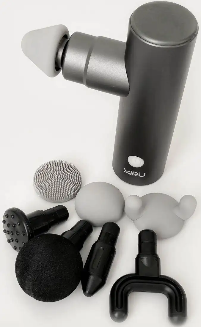 Перкуссионный массажер Miru BM-18 (серый) – фото товара