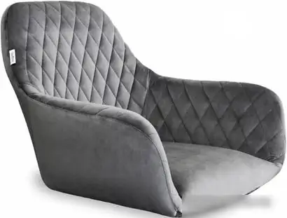 Стул с подлокотниками Sheffilton SHT-ST38/S65 (угольно-серый/светлый орех) – фото товара