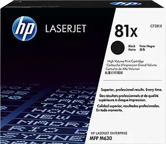 Картридж HP 81X (CF281X) – изображение в каталоге