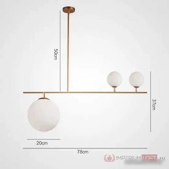 Подвесная люстра ImperiumLoft Vasty01 141121-26 – фото товара