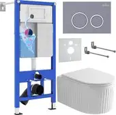 Унитаз подвесной Roxen StounFix Dual Fresh 968253 - изображение в каталоге