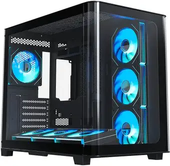 Корпус XASTRA QR500 7ARGB-FM-C10-UC (черный) – изображение в каталоге