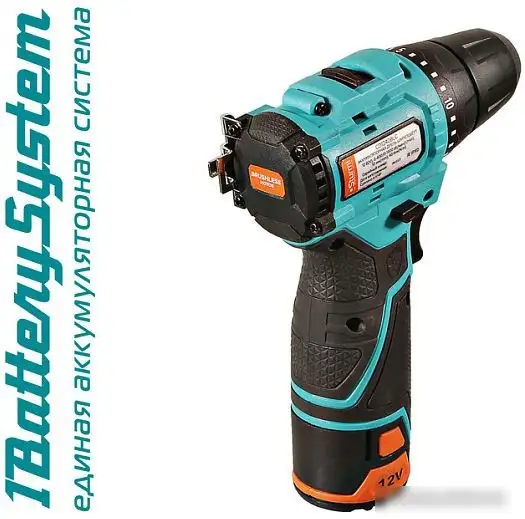 Дрель-шуруповерт Sturm CD1240BLC (с 2-мя АКБ, кейс) – фото товара