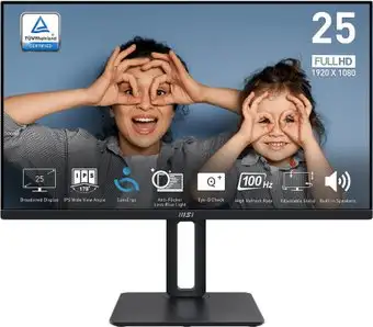 Монитор MSI Pro MP251P – изображение в каталоге